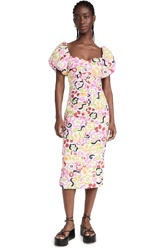 Rhode Women's Tessa Dress, Painted Bloom