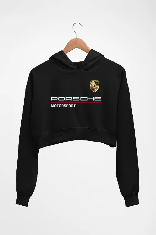 Porsche Crop HOODIE FOR WOMEN