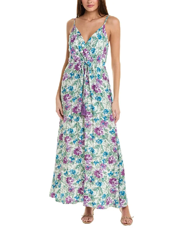 ANNA KAY Mathis Silk-Blend Maxi Dress