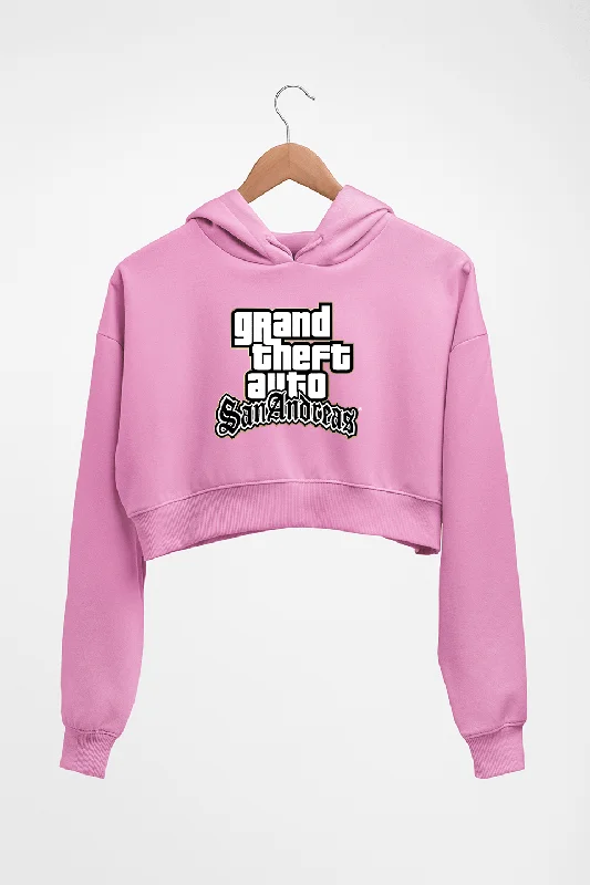 GTA San Crop HOODIE FOR WOMEN