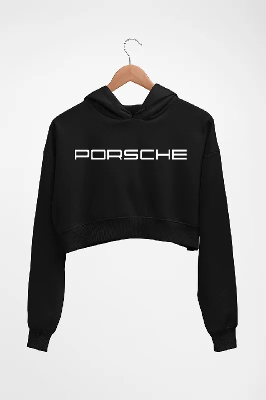 Porsche Crop HOODIE FOR WOMEN