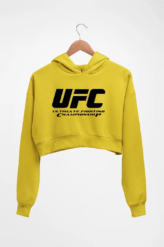 UFC Crop HOODIE FOR WOMEN