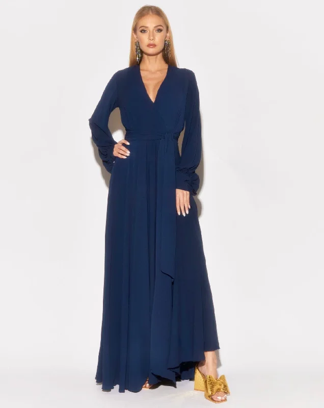 LilyPad Maxi Dress - Navy