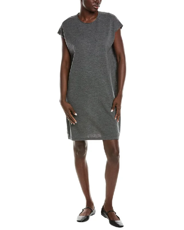 EILEEN FISHER Crewneck Mini Dress