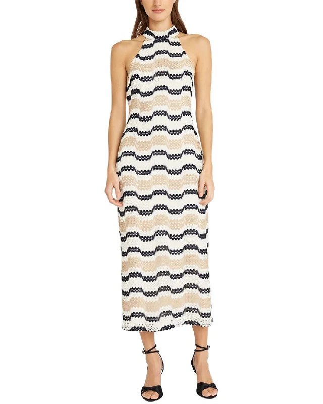 Donna Morgan Summer Crochet Midi Dress