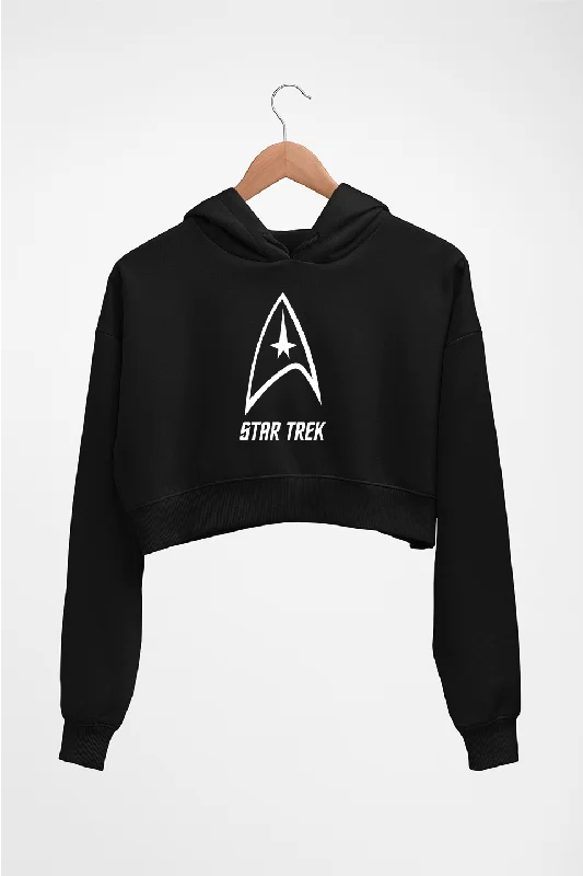 star trek Crop HOODIE FOR WOMEN