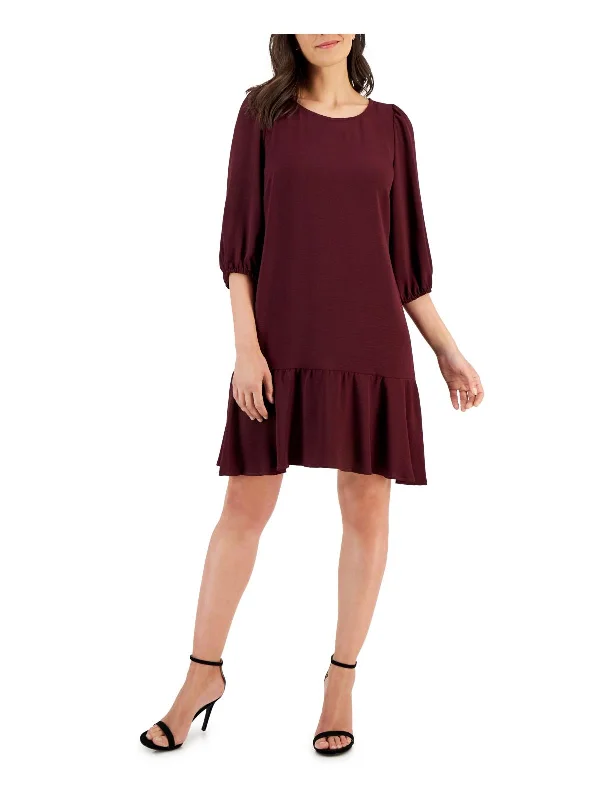 Womens Crepe Sheath Dress