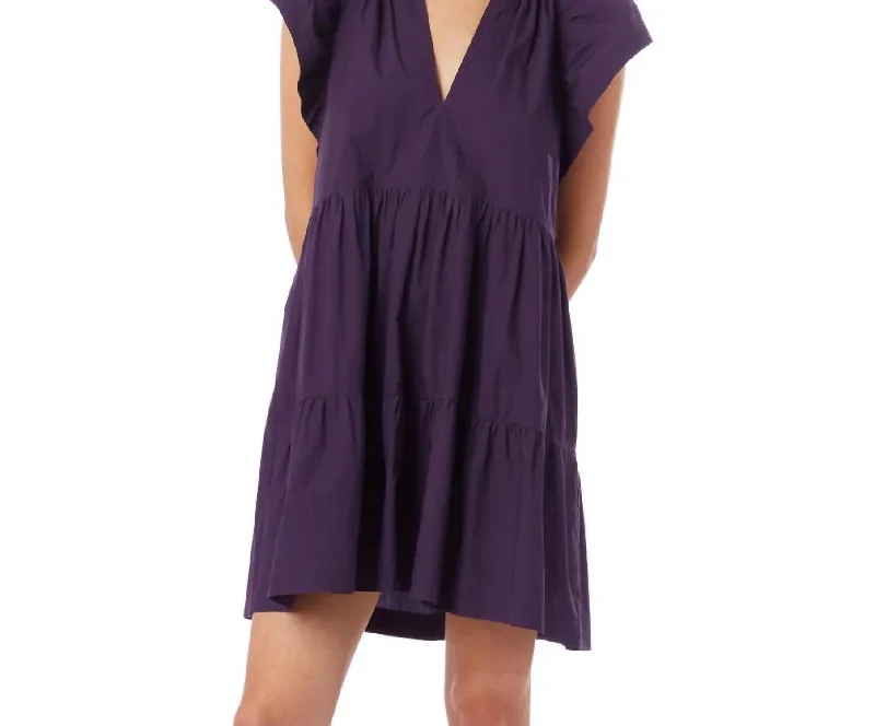 Kara Dress In Plum