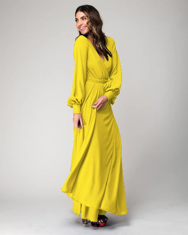 LilyPad Maxi Dress - Canary