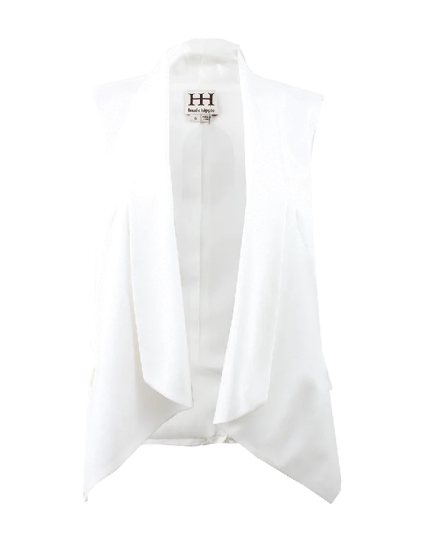 Drape Blazer Vest