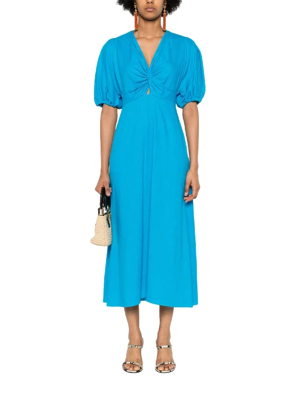 Majorie Dress In Cerulean