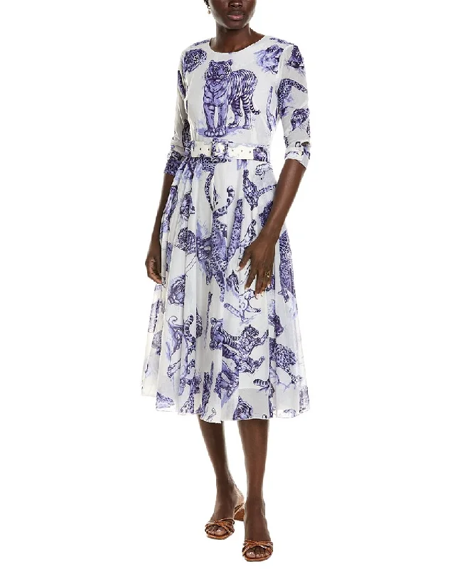 Samantha Sung Aster Midi Dress