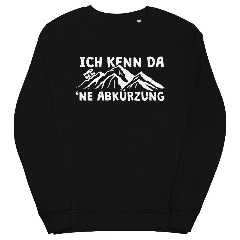 Ich kenn da ne Abkürzung - Wohnmobil - Unisex Premium Organic Sweatshirt