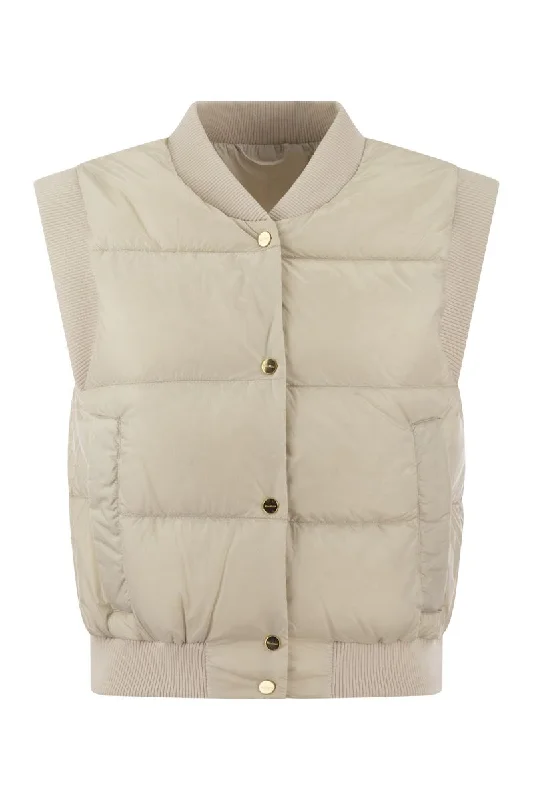 ASOFT - Drip-proof technical canvas waistcoat