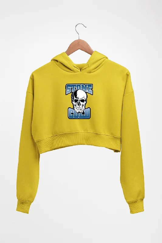 Stone Cold Steve Austin Crop HOODIE FOR WOMEN