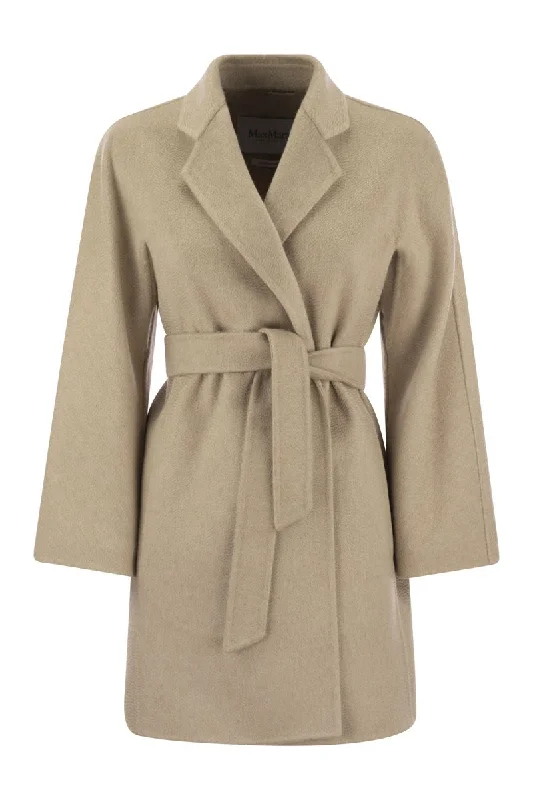 HAROLD - Short cashmere dressing gown coat