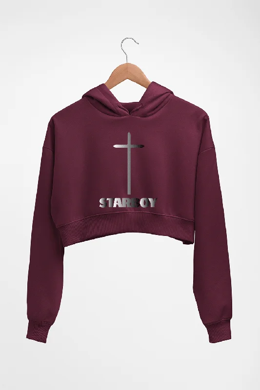 The Weeknd Crop HOODIE FOR WOMEN