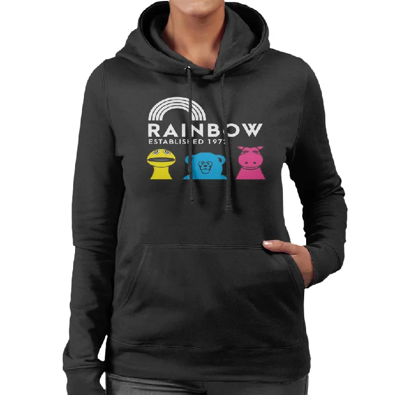 Rainbow Established 1972 Women's Hooded Sweatshirt