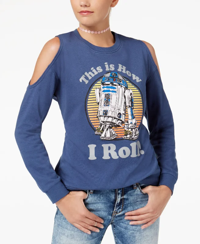 Star Wars Juniors R2 D2 Cold Shoulder Sweatshirt