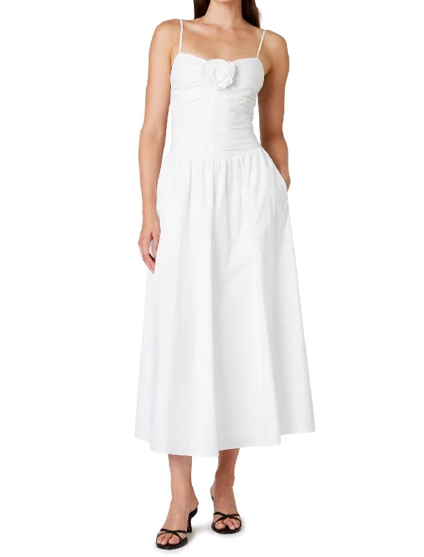 Armand Dress In White