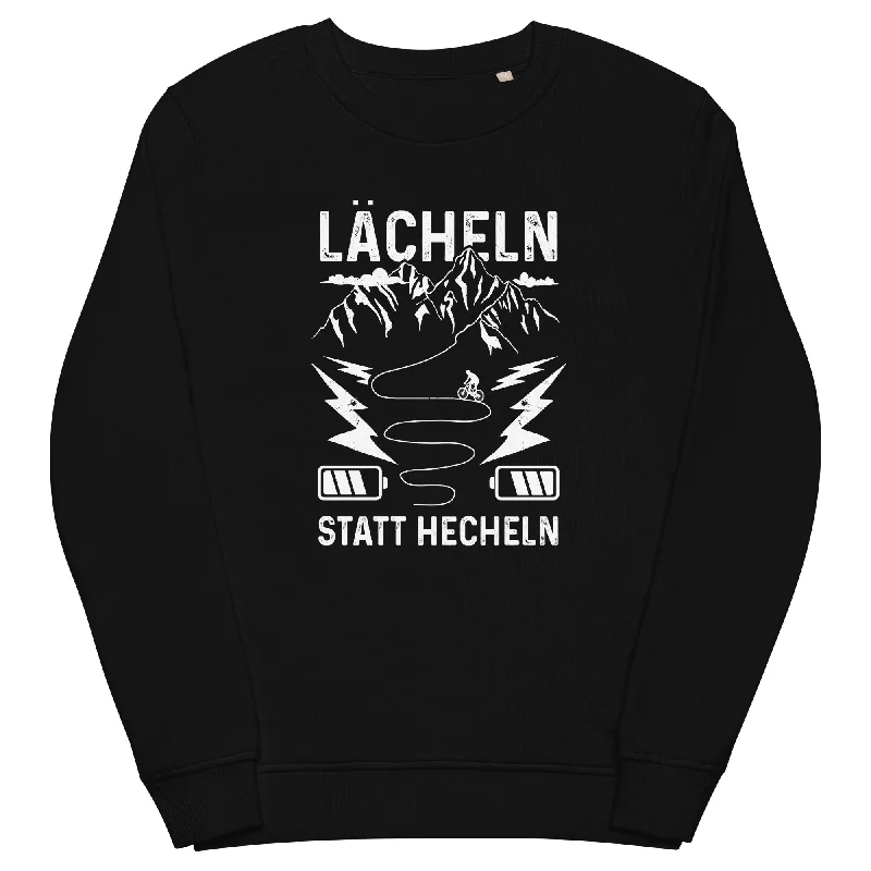 Lächeln statt hecheln - Unisex Premium Organic Sweatshirt