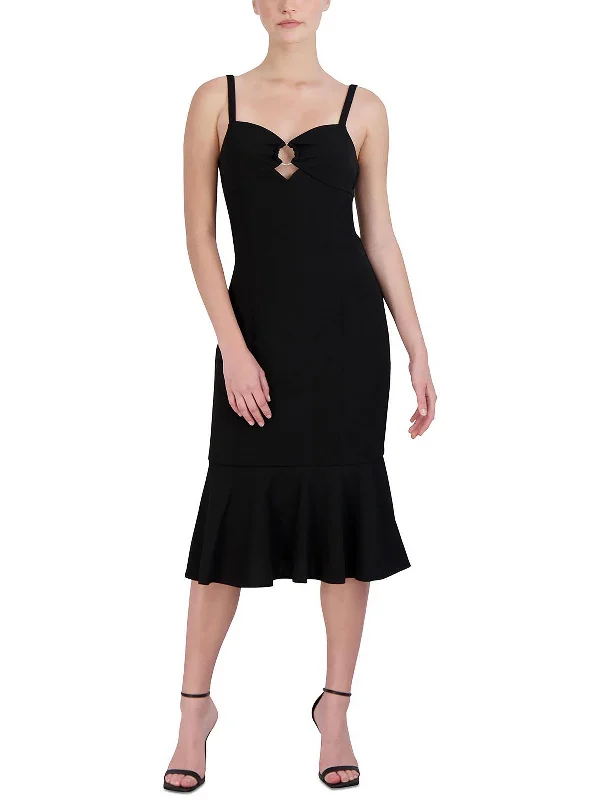 Womens Party Above-Knee Shift Dress