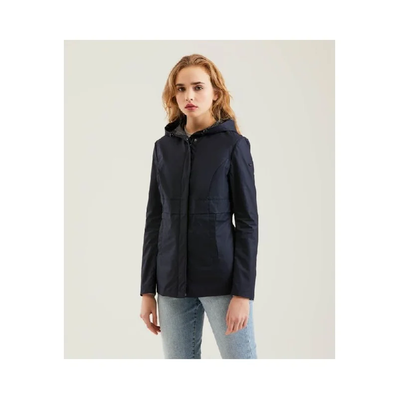 Refrigiwear Blue Polyester Women Jacket