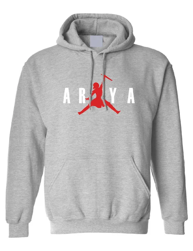 Adult Hoodie Air Arya Trendy Graphic Stark Top Popular Sweatshirt