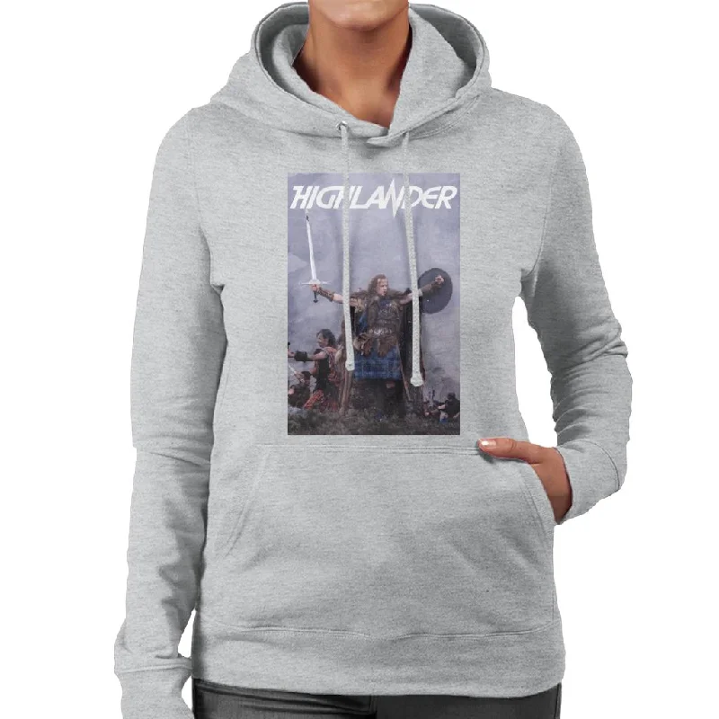 Highlander 1986 Connor MacLeod Women's Hooded Sweatshirt