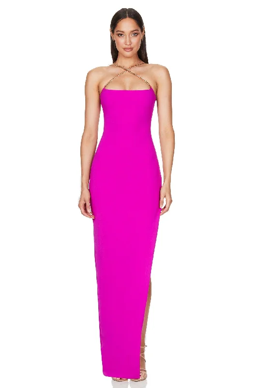 Nookie Estella Gown - Bright Fuchsia