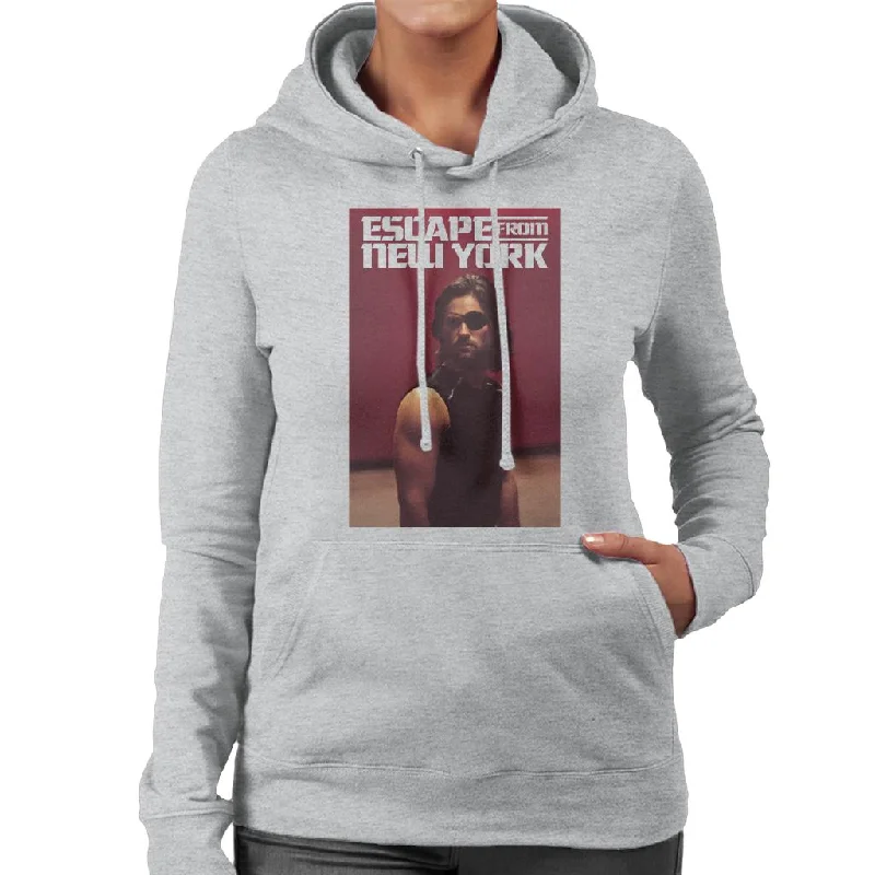 Escape From New York Snake Plissken Still Women's Hooded Sweatshirt