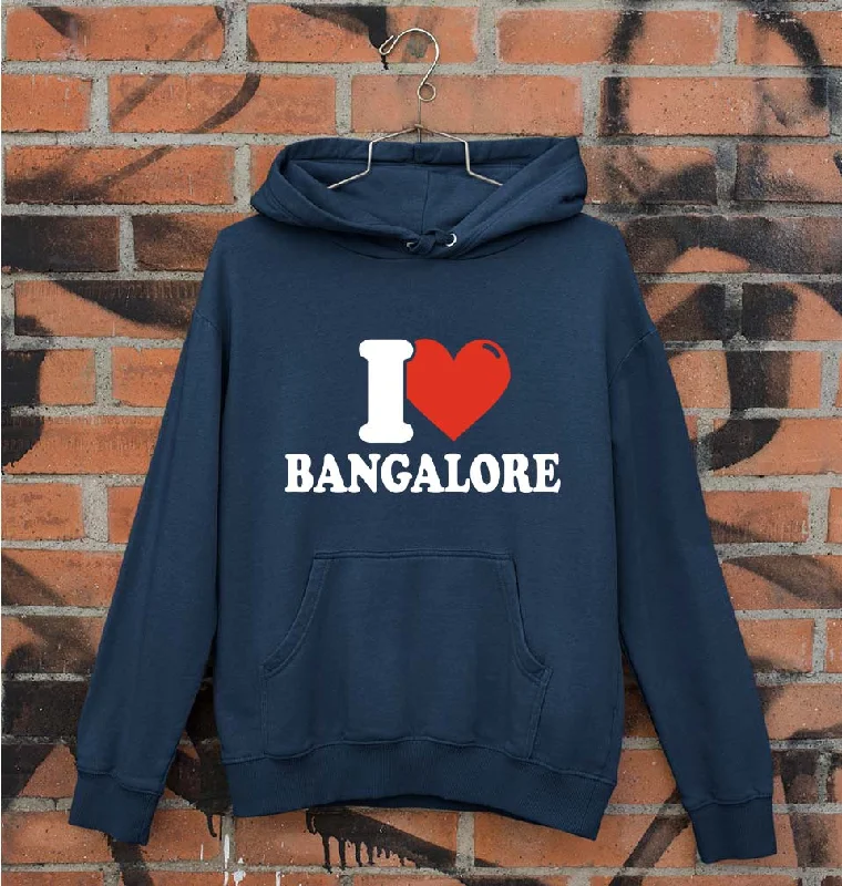 I Love BANGALORE Unisex Hoodie for Men/Women