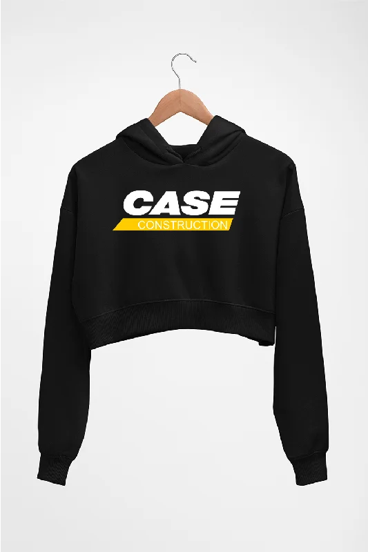 case construction Crop HOODIE FOR WOMEN