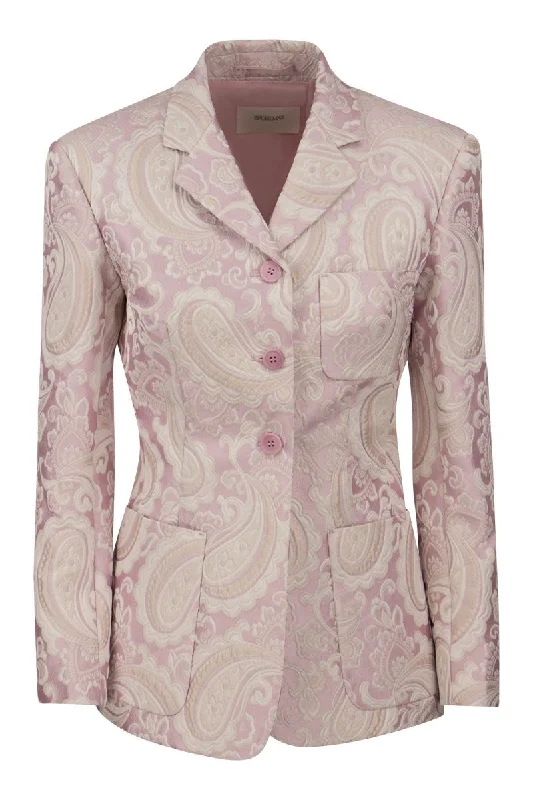 OPICE - Jacquard Cotton Cashmere Blazer