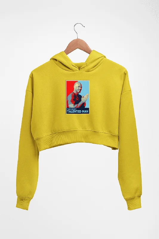 Johnny Sins Crop HOODIE FOR WOMEN