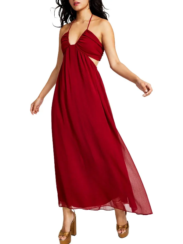 Womens Polyester Maxi Dress