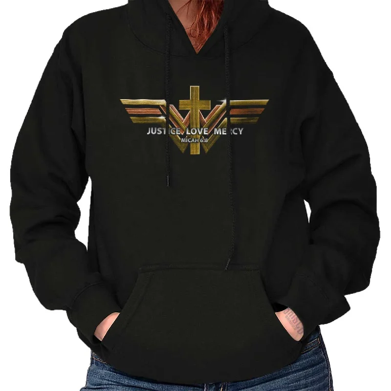 Justice Love Mercy Hoodie