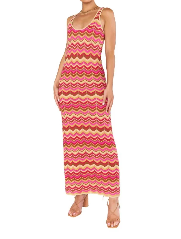 Tala Tank Maxi Dress In Pink