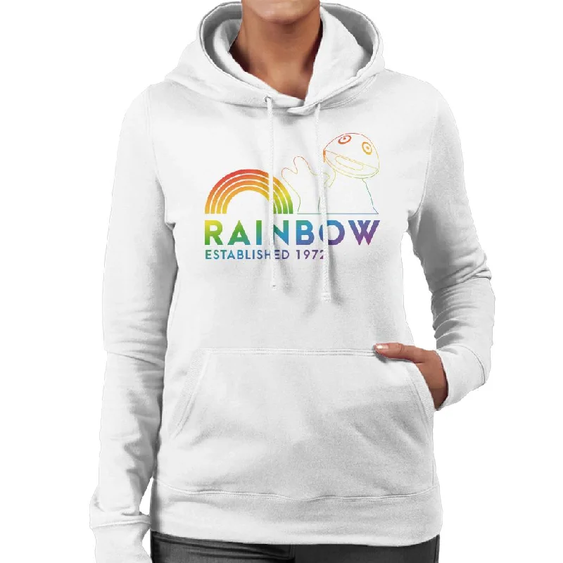 Rainbow 1972 Zippy Women's Hooded Sweatshirt