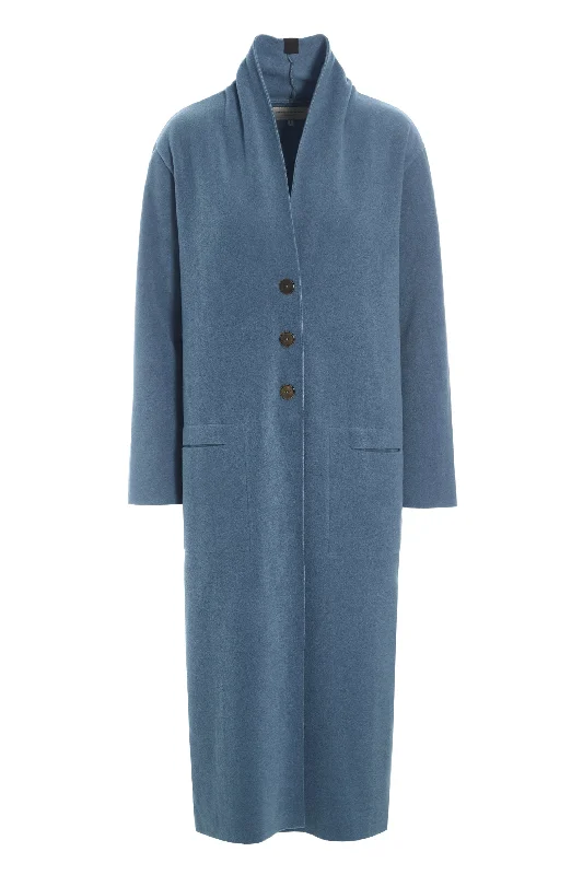 Henriette Steffensen Dusty Blue Cardigan