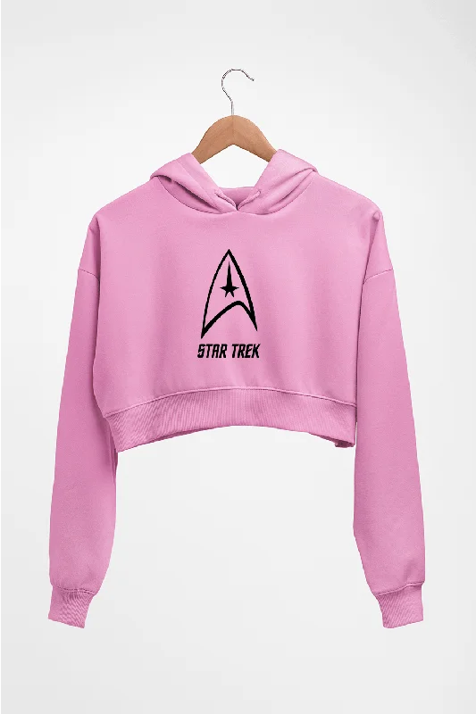 star trek Crop HOODIE FOR WOMEN