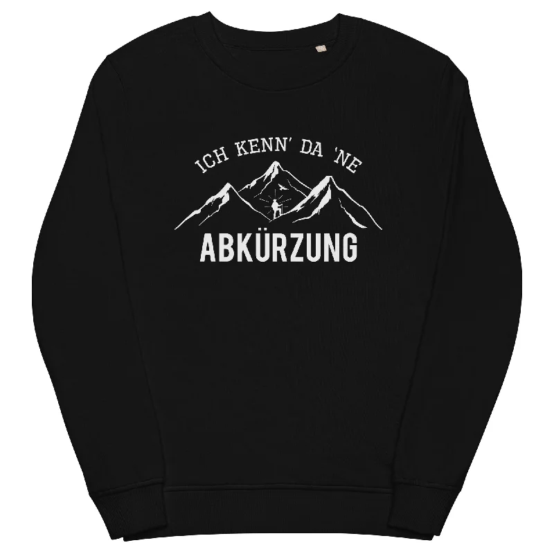 Ich kenne da ne Abkürzung - Unisex Premium Organic Sweatshirt