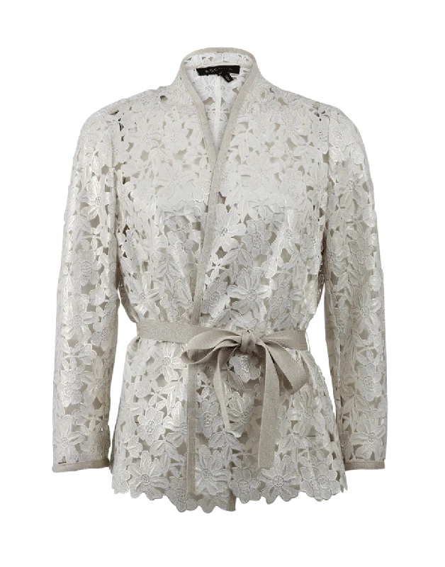 Brit Floral Lace Jacket