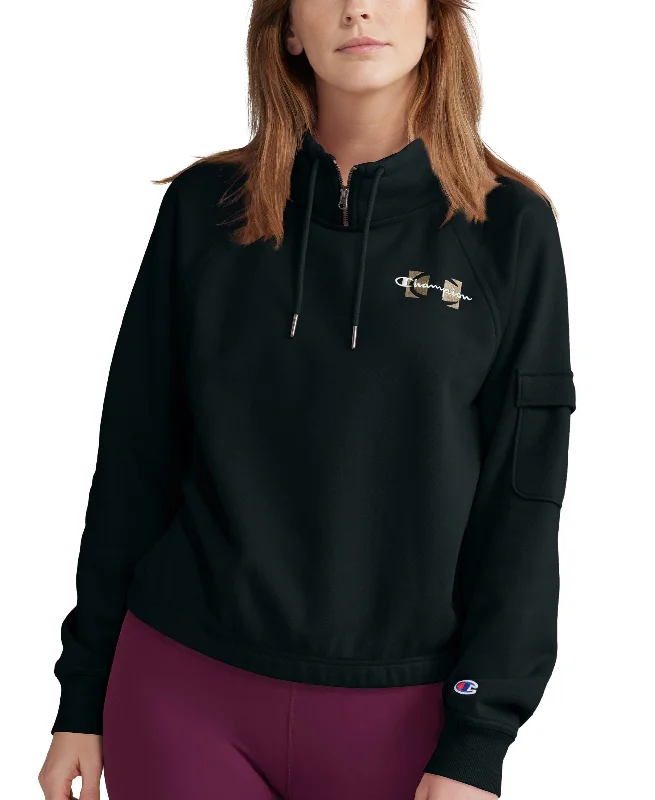 Champion Campus Zip Neck Sweatshirt