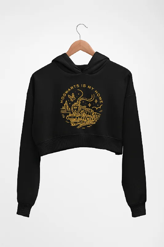 Harry Potter Hogwarts Crop HOODIE FOR WOMEN