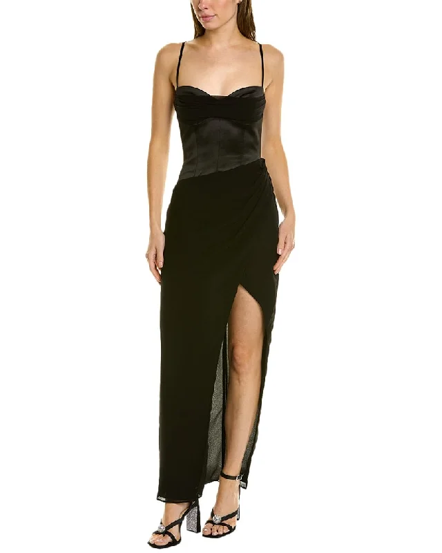 Nicholas Solara Silk-Blend Gown