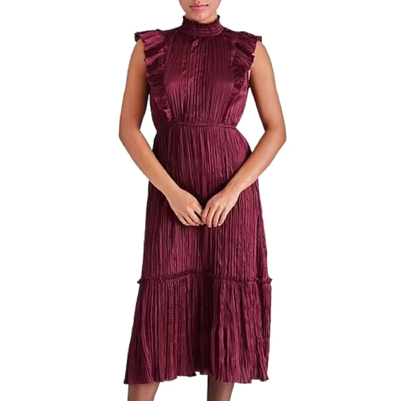 Wednesday Midi Dress In Wine