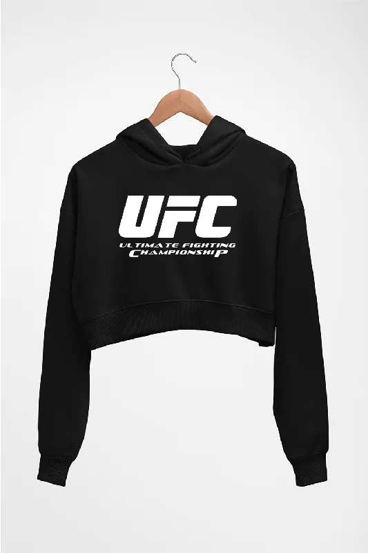 UFC Crop HOODIE FOR WOMEN